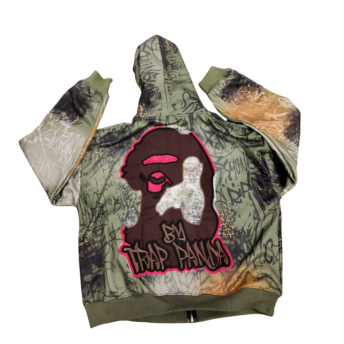 Restock Trim ‘green camo’ zip up jacket ship out 2nd week of January