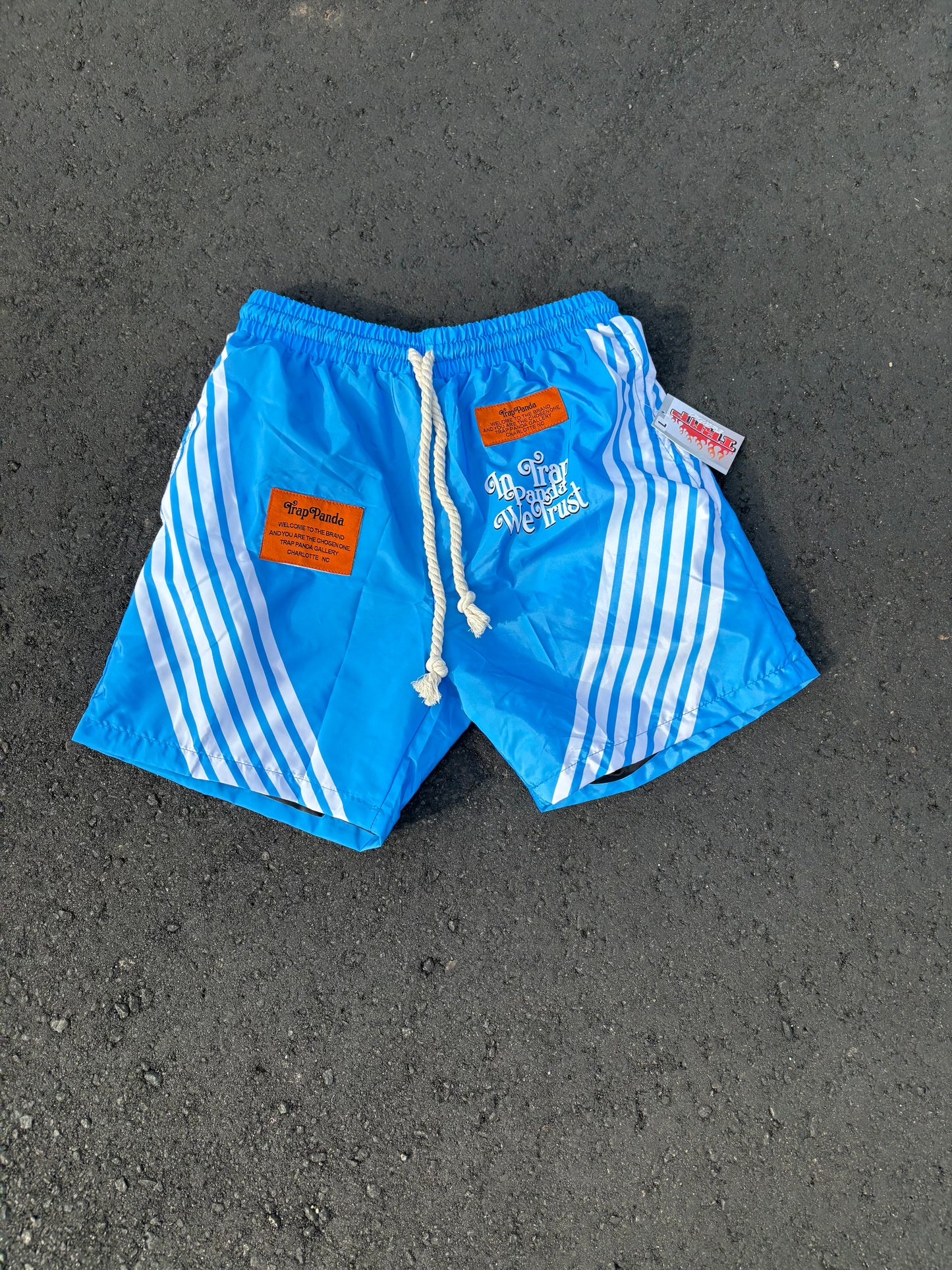 Light blue windbreaker sets