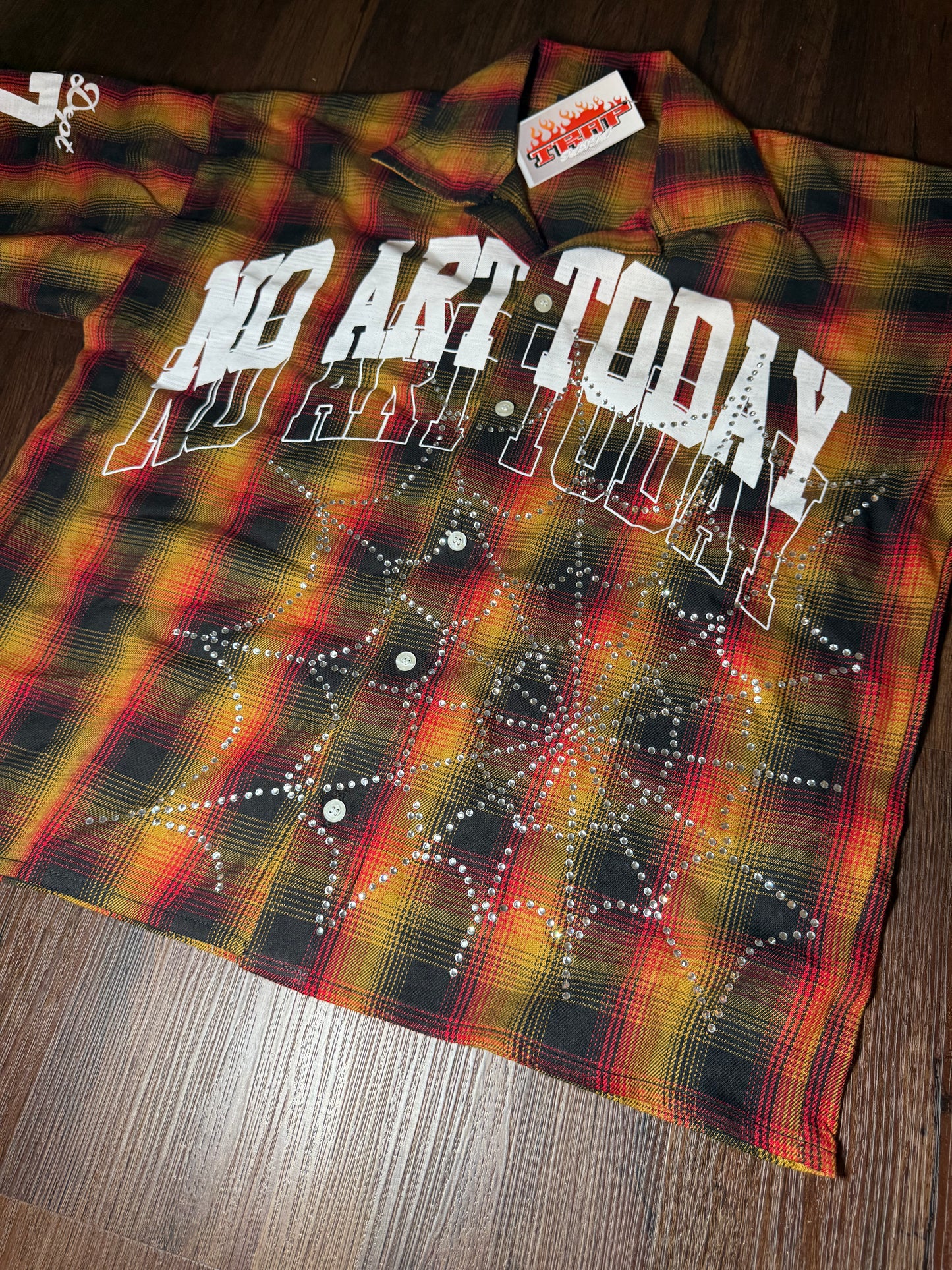 Double layer flannel “red”