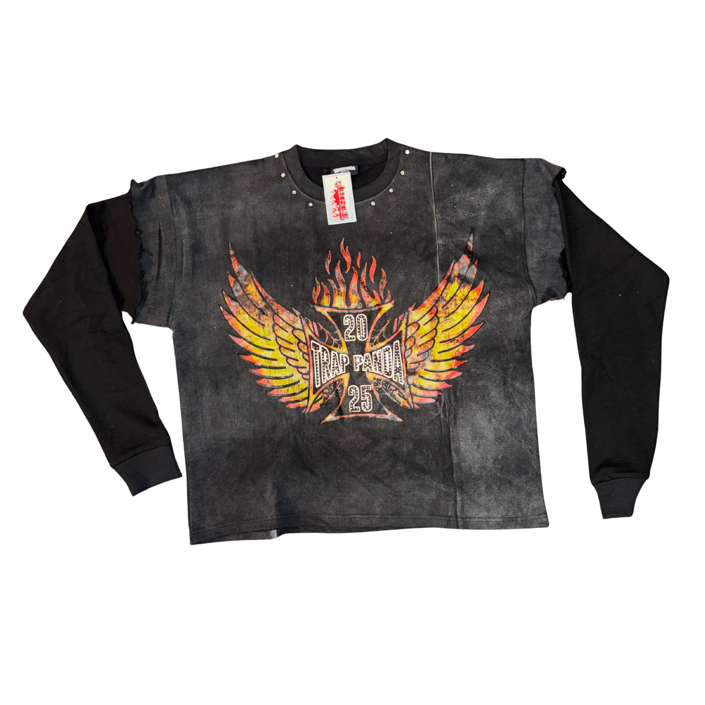 Worldwide double layer shirt with detachable sleeves