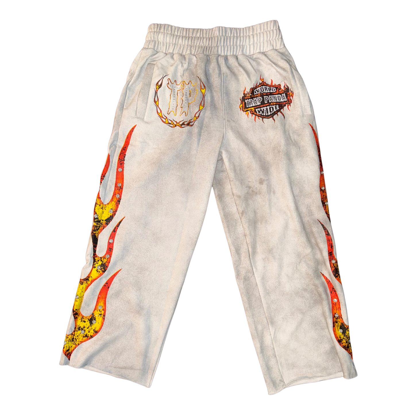 Worldwide white sweatpants