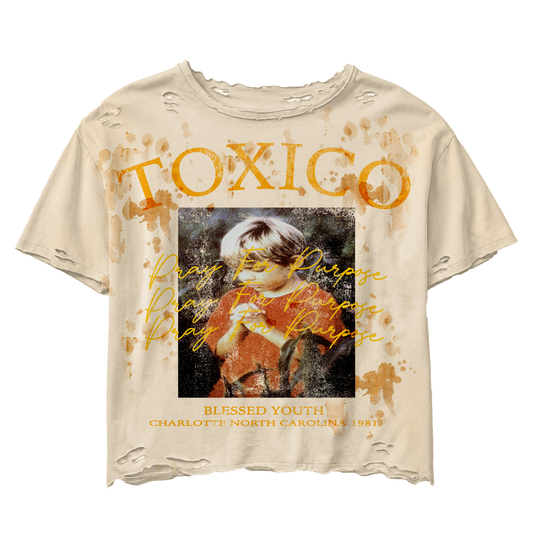 TOXICO VINTAGE TSHIRT CREAM