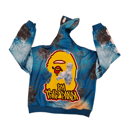 Restock Trim ‘blue camo’ zip up jacket ship out 2nd week of January