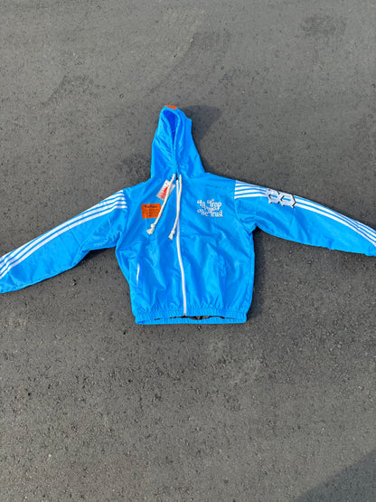 Light blue windbreaker sets