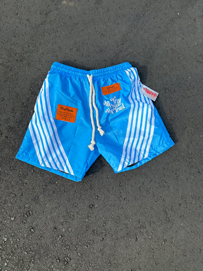 Light blue windbreaker sets