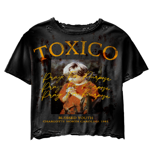 TOXICO VINTAGE TSHIRT BLACK