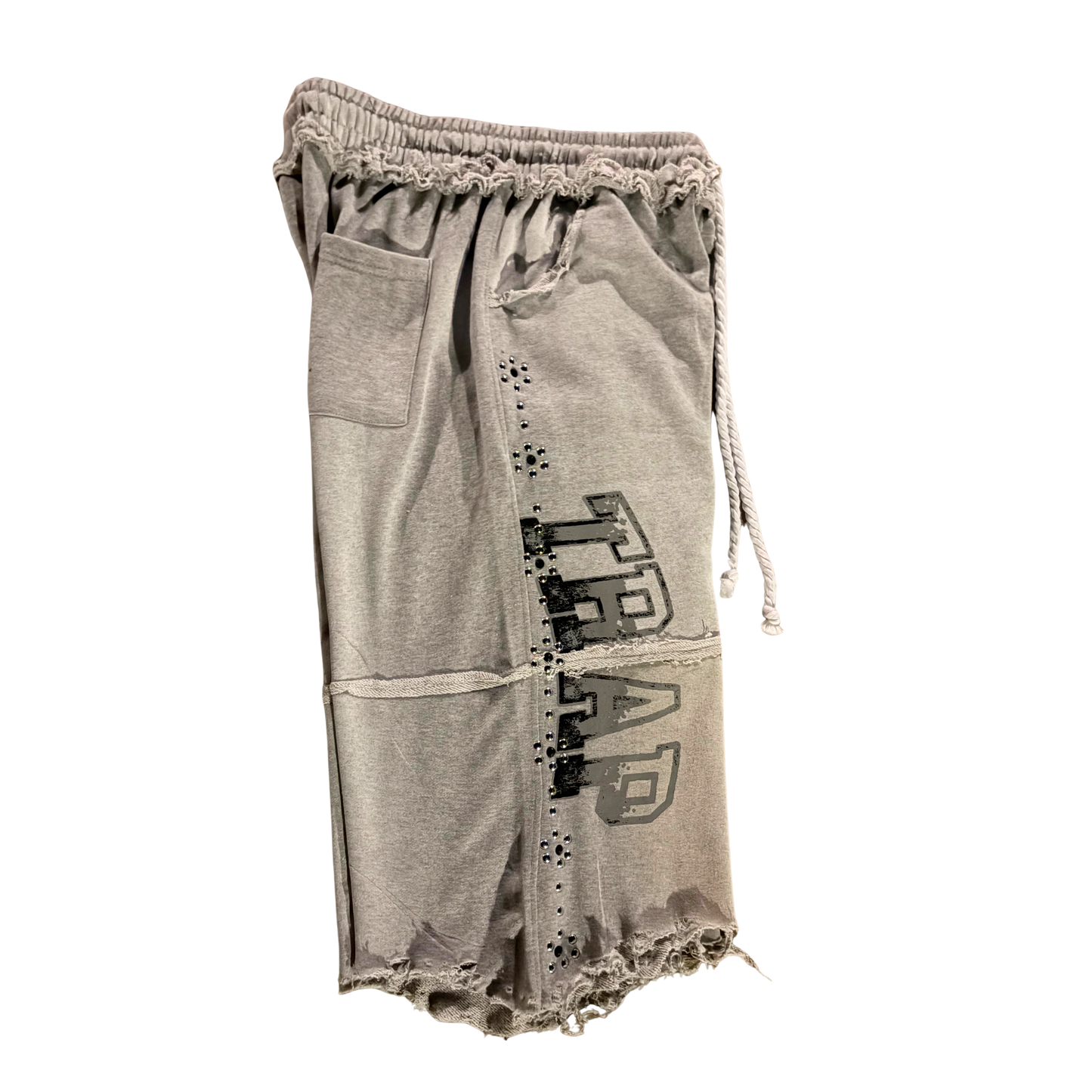 TRAP IS MY DESIRE GREY SWEATS