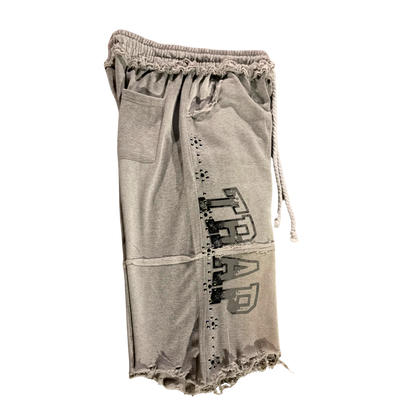 TRAP IS MY DESIRE GREY SWEATS