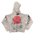 TNDD GREY ZIP UP