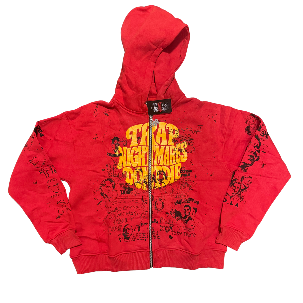 TNDD RED ZIP UP