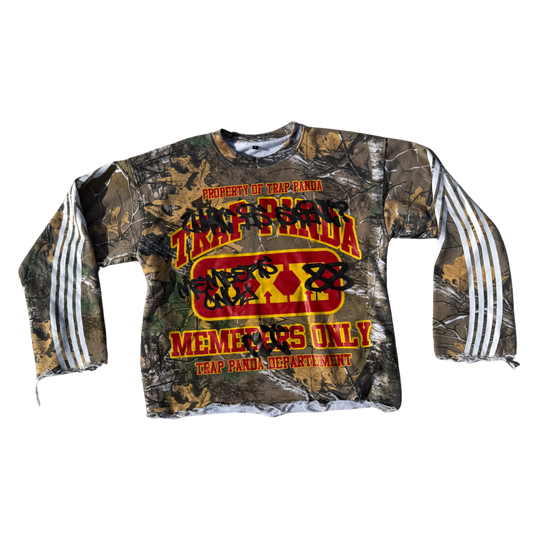 Camo long sleeve shirt