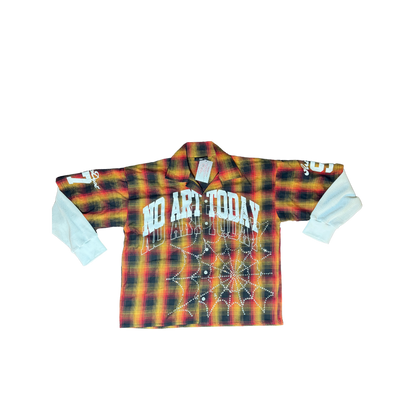 Double layer flannel “red”