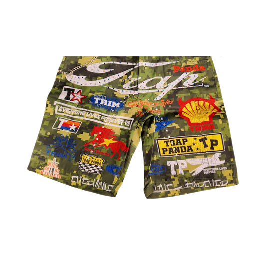 Camo jorts