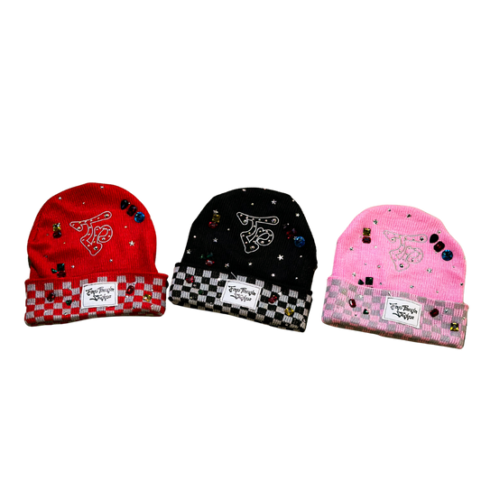 Trap panda studios beanies