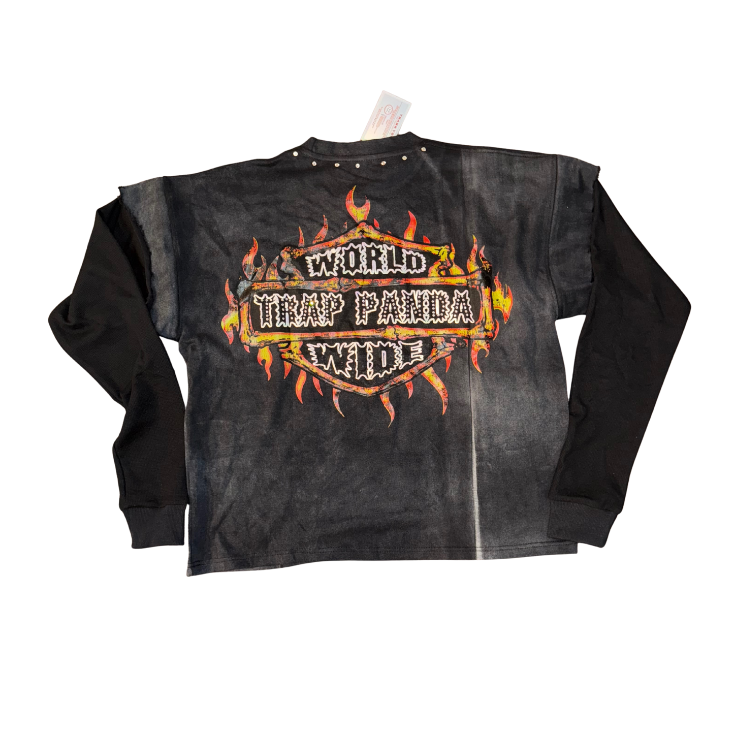 Worldwide double layer shirt with detachable sleeves