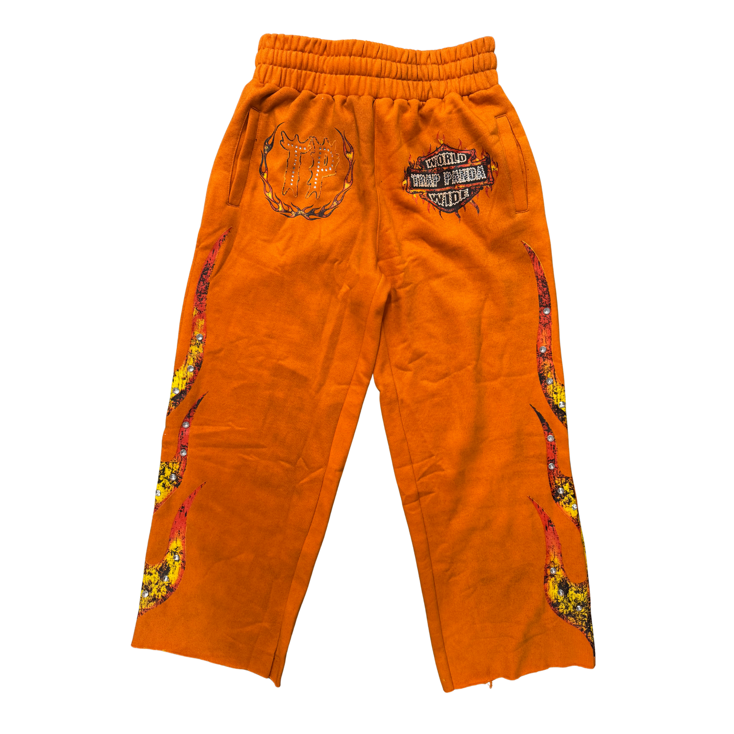 Worldwide orange sweatpants