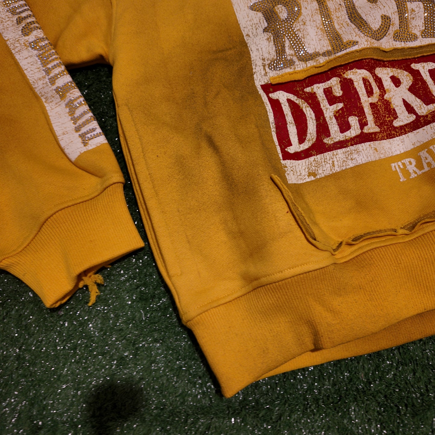 Trap Panda hoodie ‘mustard’