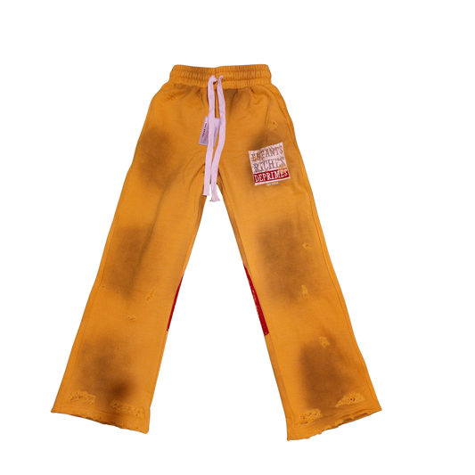 Trap Panda sweatpants ‘mustard’