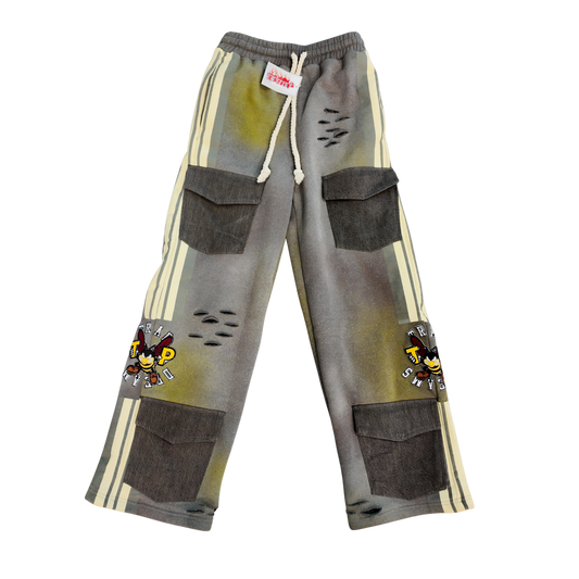 Trap dreams sweatpants gray