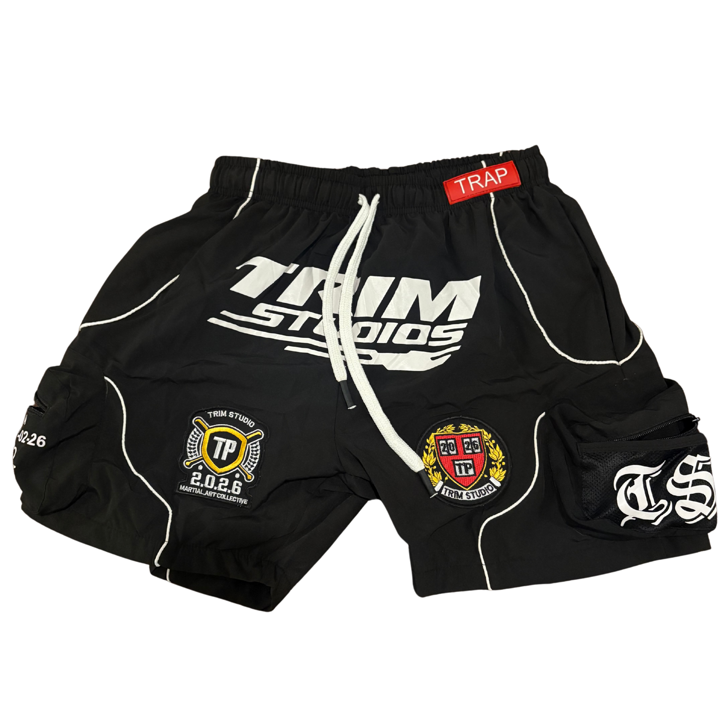Trim Studios windbreaker shorts