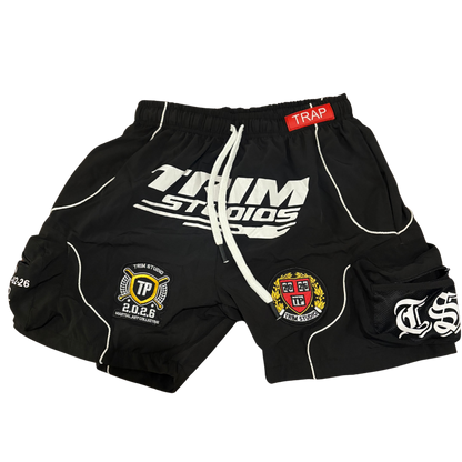 Trim Studios windbreaker shorts