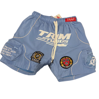 Trim Studios windbreaker shorts